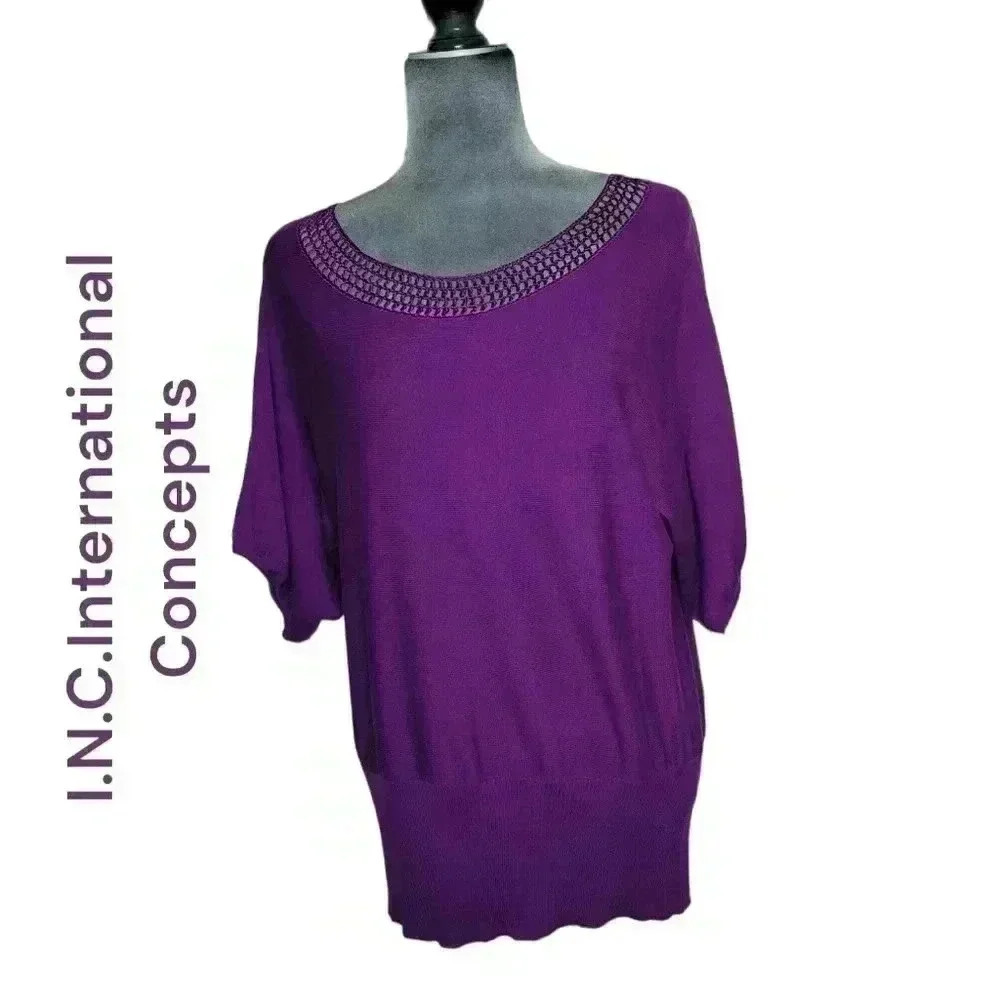 I.N.C. International Concepts Blouse 2X NWT